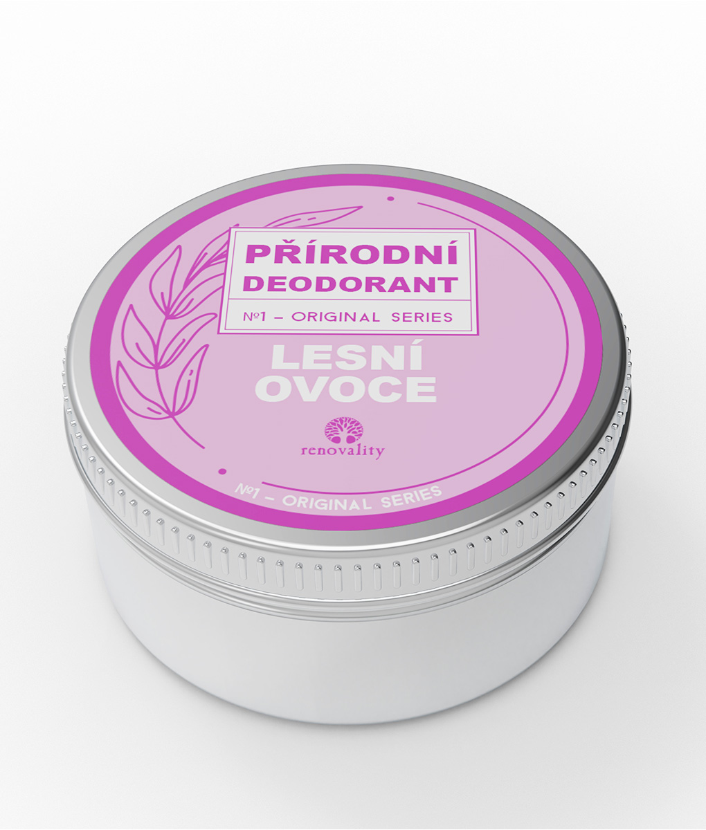 Renovality Přírodní tuhý deodorant – Lesní ovoce