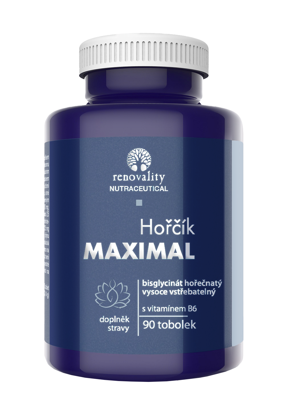 Renovality Hořčík s vitamínem B6 90 tobolek