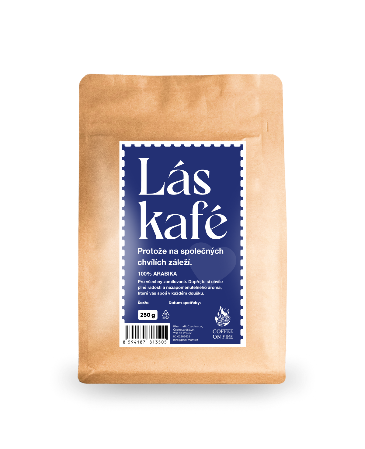 Coffee On Fire LÁSKAFÉ 250 g