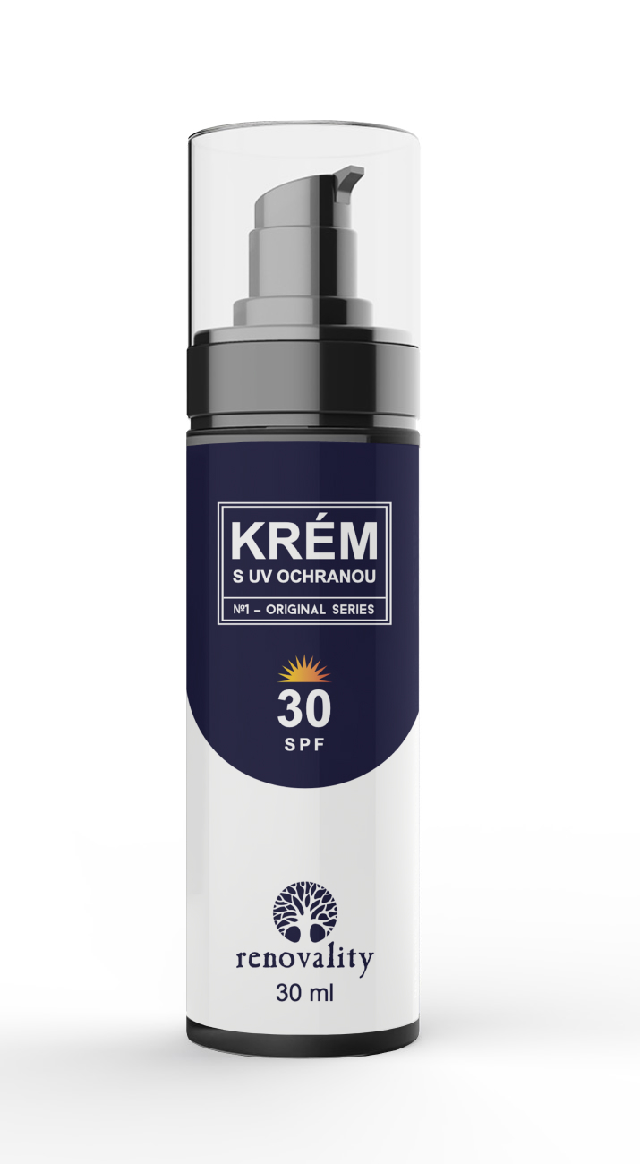 Renovality Minerální krém s UV ochranou SPF 30 - 30 ml