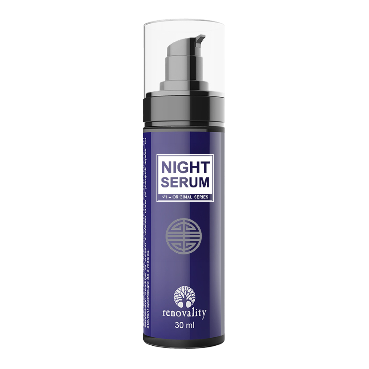 Renovality Night Serum REGENERACE houbový extrakt 30 ml