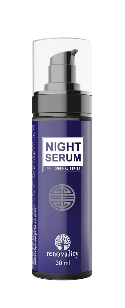 Renovality Night Serum REGENERACE houbový extrakt 30 ml