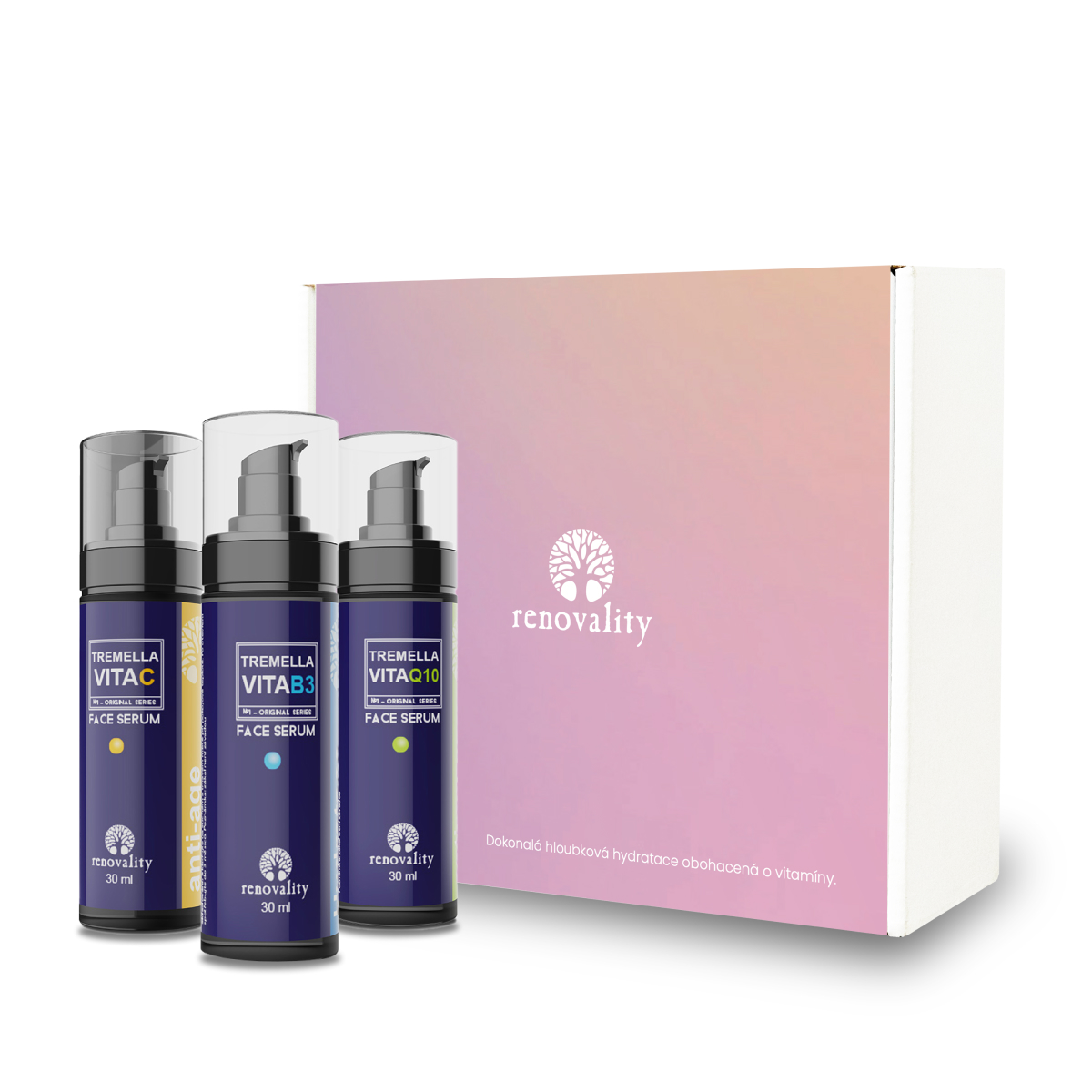 Renovality Pleť co zazáří - Séra Tremella