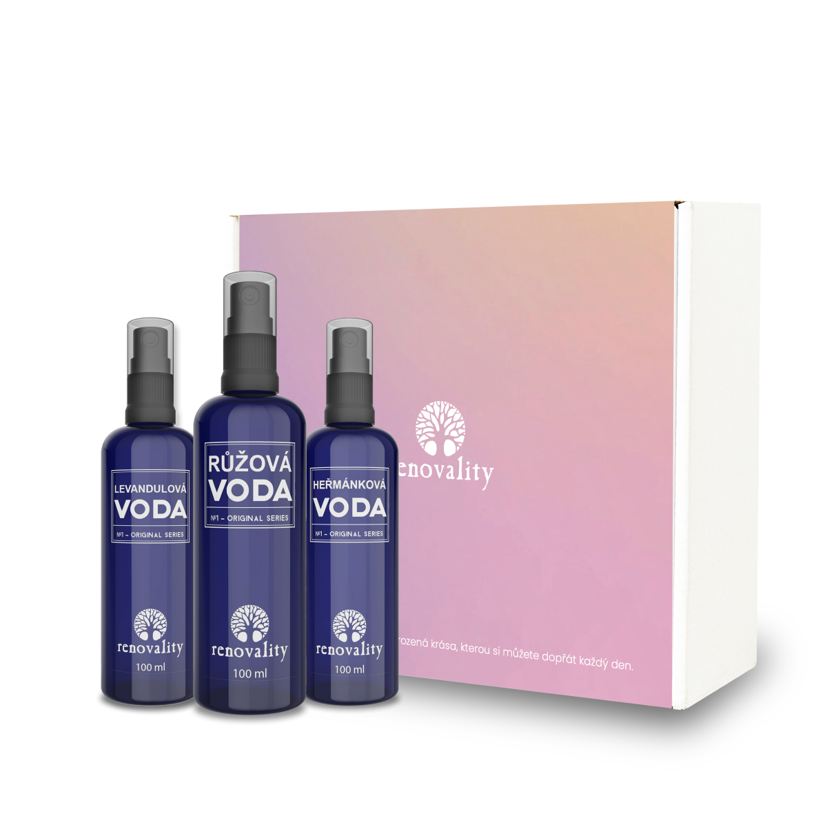 Renovality Trio květinové hydratace