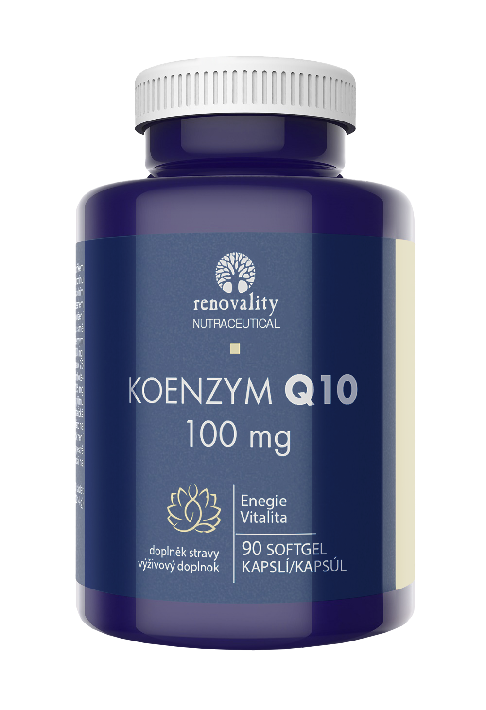 Renovality Koenzym Q10 100mg 90 tobolek