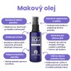Makový olej renovality za studena lisovaný s přírodním vitamínem E, 50 ml