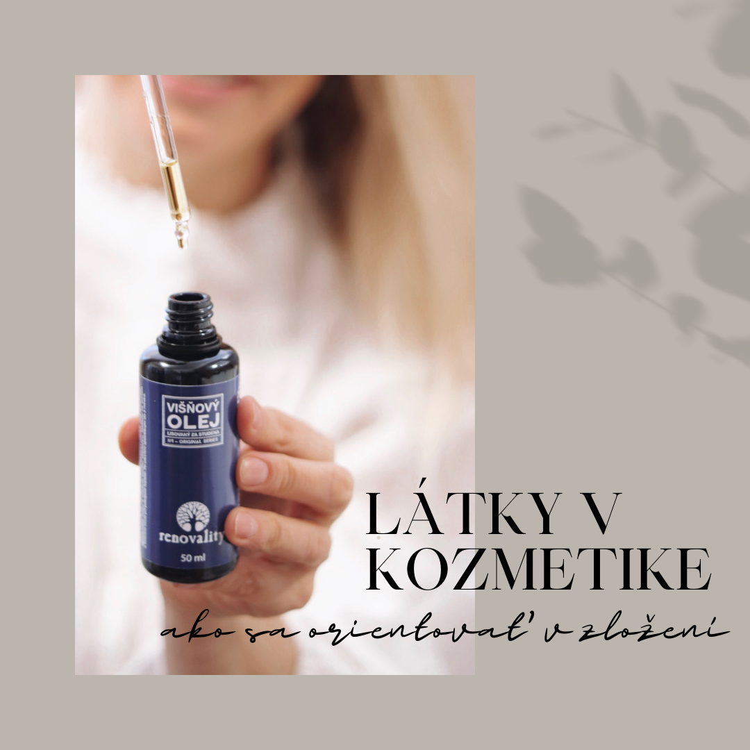 Látky v kozmetike - bežne používané prísady