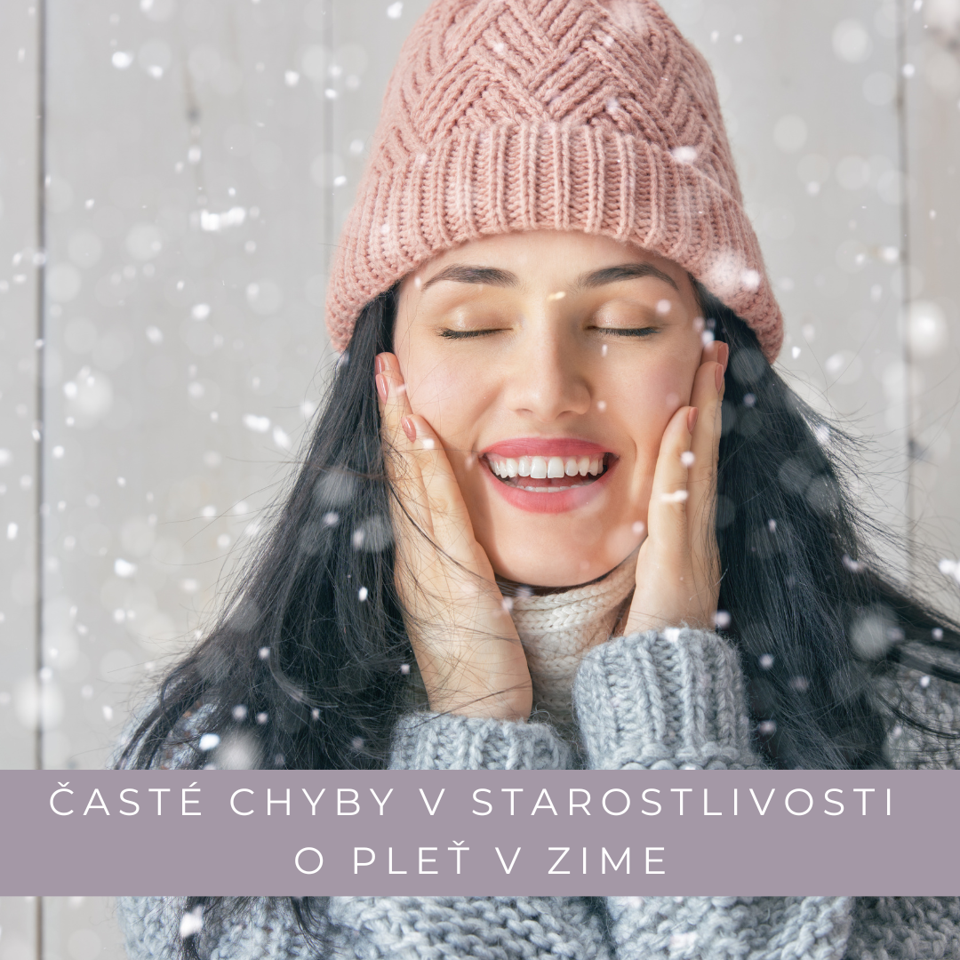 Časté chyby v starostlivosti o pleť, ktorých sa dopúšťame najmä v zime