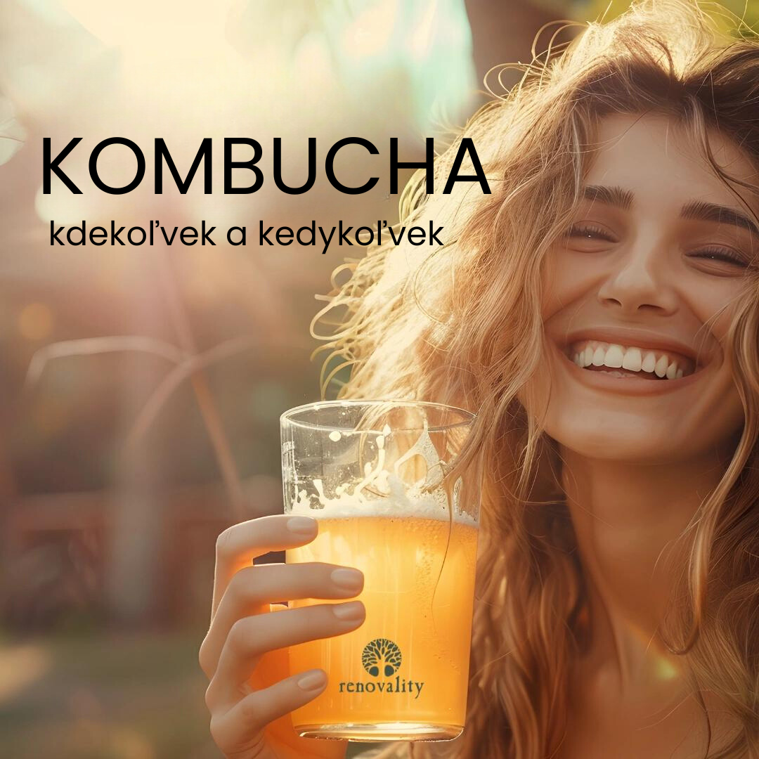 Kombucha jednoducho, rýchlo a so všetkými zdravotnými benefitmi