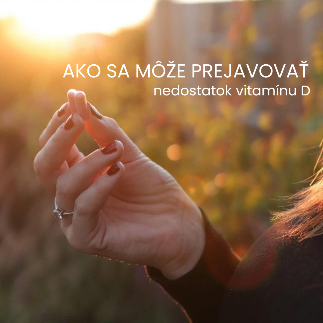 Prejavy nedostatku vitamínu D