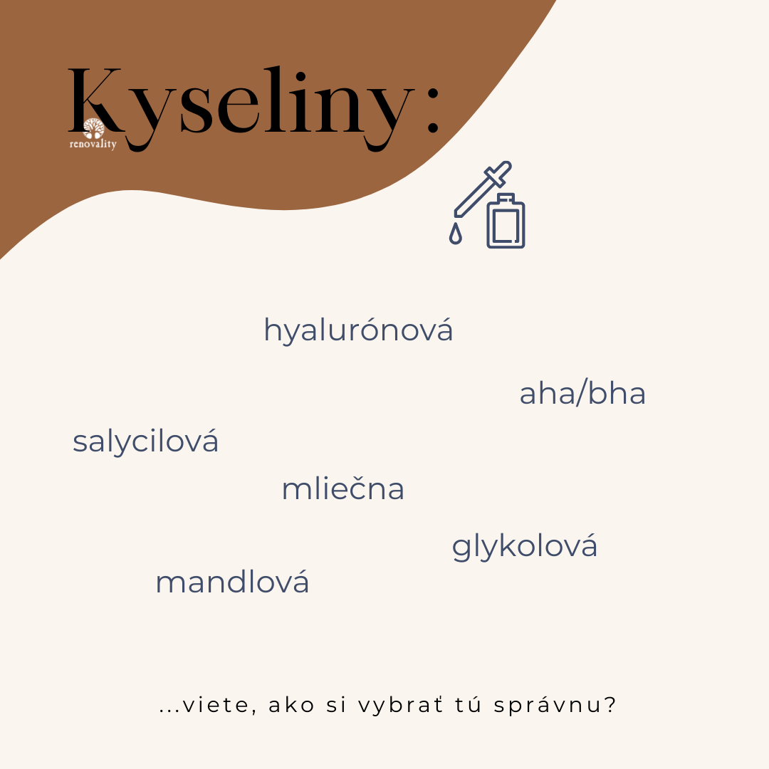 Kyseliny v skincare, ako si vybrať tú správnu a jej využitie