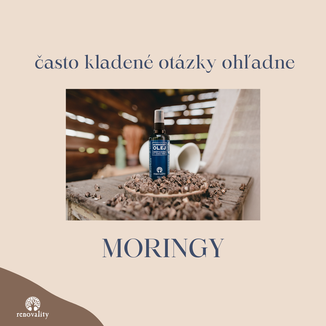 Najčastejšie otázky k Moringovému oleju (tuhnutie, zápach, komedogenita)