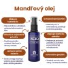 Mandľový olej lisovaný za studena 100ml
