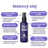 Makový olej renovality za studena lisovaný s pumpičkou 50ml