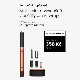 Dyson Airwrap Multistyler a vysoušeč vlasů pro šetrný styling bez extrémního tepla. ✔ Bez kauce ✔ Doprava zdarma K...
