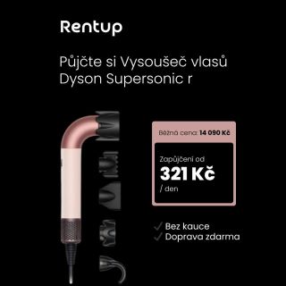 ✨ Vysoušeč vlasů Dyson Supersonic r. Navržený pro rychlé, precizní a šetrné vysoušení. ✔️ Bez kauce ✔️ Doprava zdarma K...