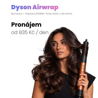 Dyson Airwrap Dyson Airwrap tvaruje vlasy proudem vzduchu — bez extrémního tepla, bez poškození. Ideální před svatbou, na...
