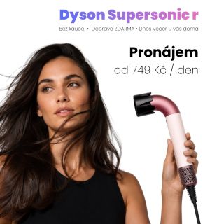 Dyson Supersonic r Dyson Supersonic r™ je o 30 % menší než předchozí modely — profesionální výsledek doma, bez poškození...