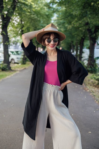 reparada muselinovy kimono kabatek cerny (11)