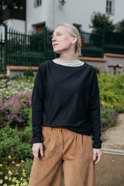 Reparáda modelová mikina Ily černá