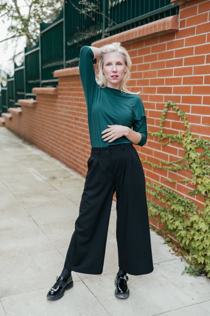 Reparáda business culottes Michele černé
