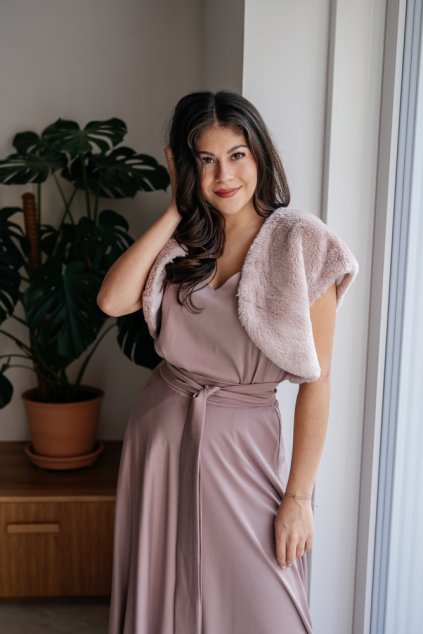 Reparada-růžové bolerko