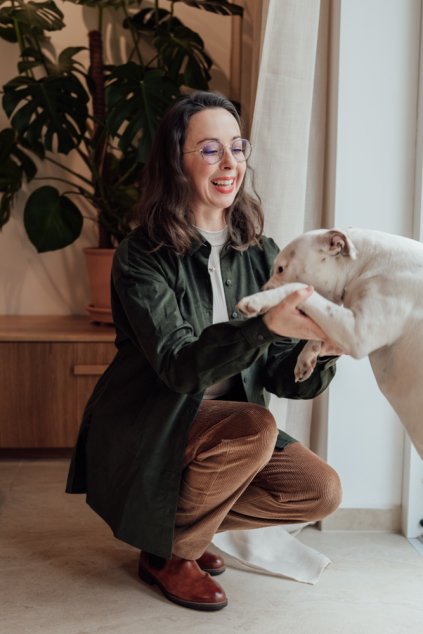 Reparada-manšestrová-košile-khaki