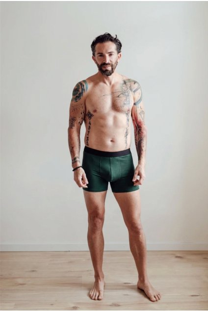 Reparada-boxerky-tmavě-zelene