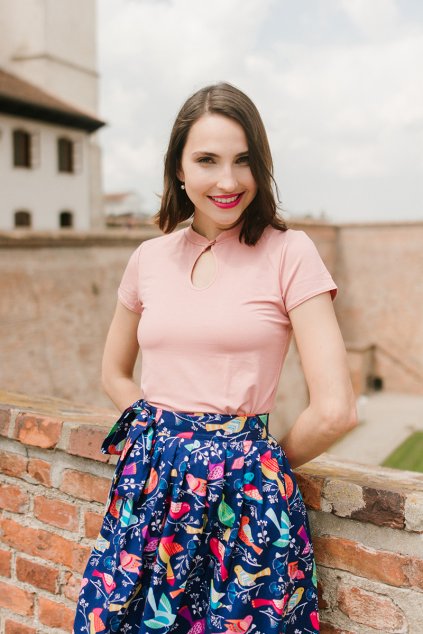 Reparada bambusove tricko adina staroruzova kratky rukav small 232