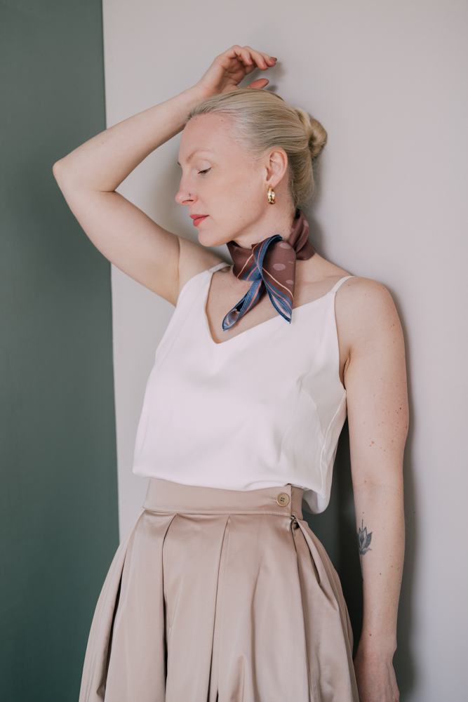 Levně Sukně Marion béžová