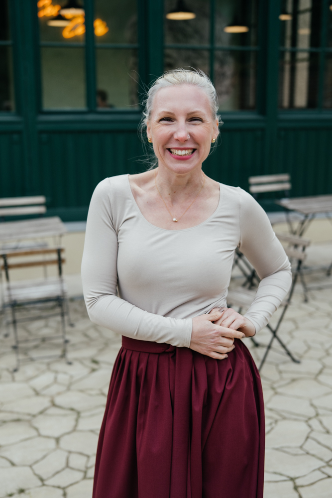 Bamboo tričko Marta s dl. rukávem mocca