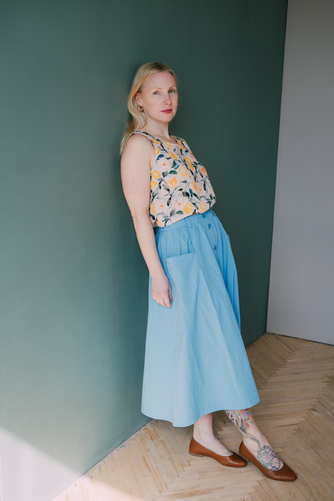 Modrá sukně Lina Velikost: XS