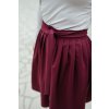 Reparada zavinovací sukně vínová