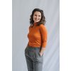 tricko rolak luisa trictvrtecni rukav terracota (3)