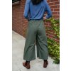 Reparáda business culottes Michele khaki 1