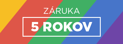 Záruka 5 rokov