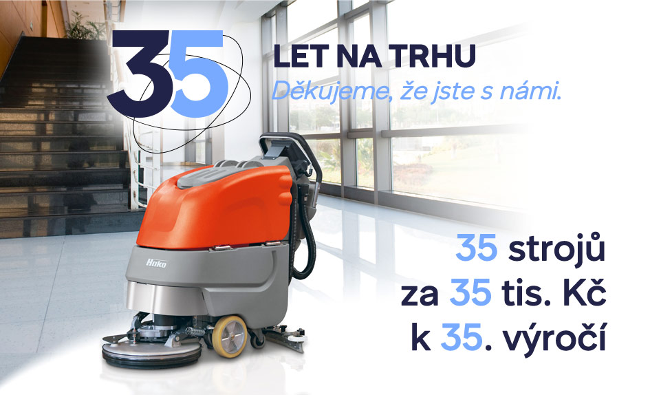 35 strojů za 35 tisíc