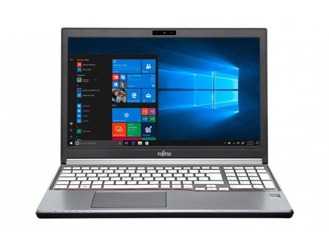 Fujitsu LifeBook E756 white 1