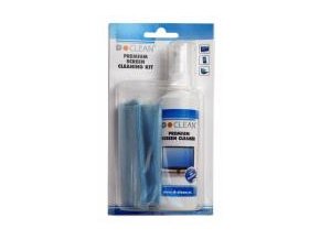 D-CLEAN Premium Screen Cleaner (125ml + microfibre wipe 20x20cm)