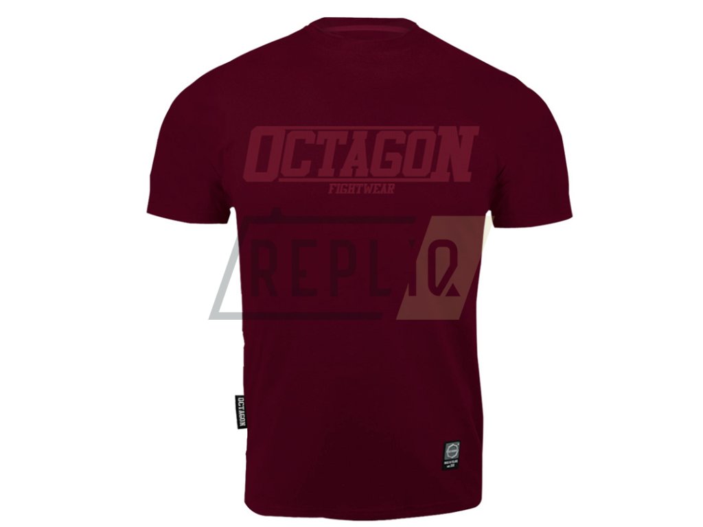 PÁNSKÉ TRIKO OCTAGON Fight Wear 2022 burgund