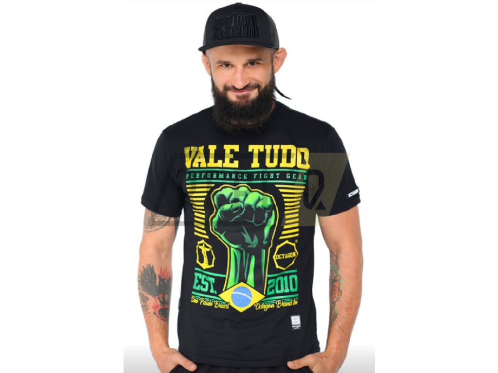PÁNSKÉ TRIKO OCTAGON Vale Tudo black