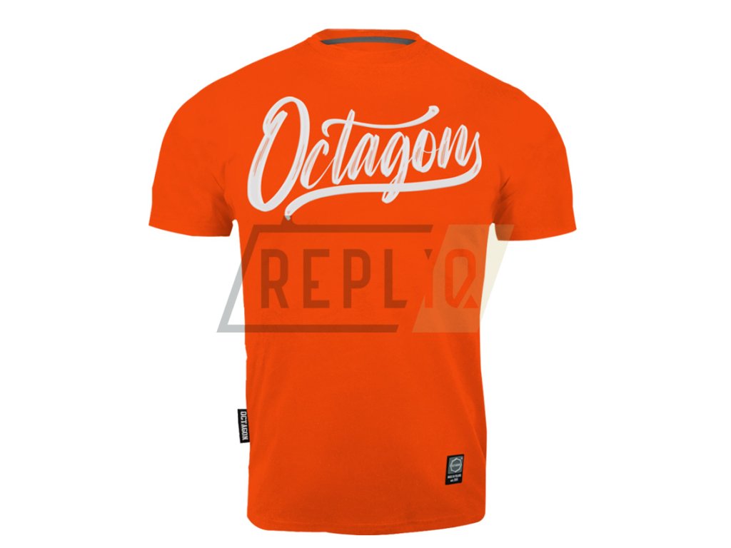 Pánská triko OCTAGON Retro orange