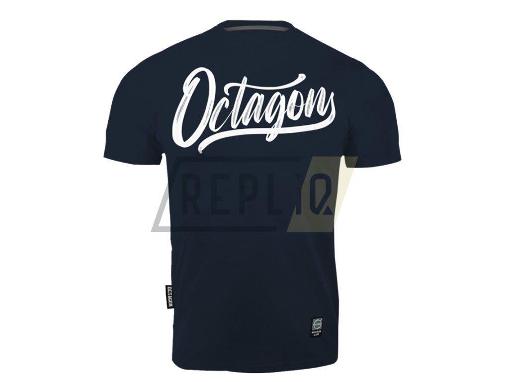 Pánská triko OCTAGON Retro dark navy (Velikost M)