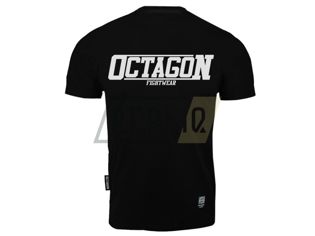 PÁNSKÉ TRIKO OCTAGON Fight Wear 2022 black/white