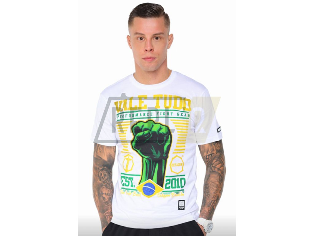 PÁNSKÉ TRIKO OCTAGON Vale Tudo white