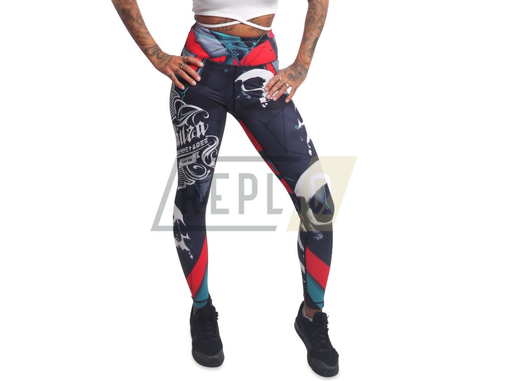 Dámské legíny Yakuza L.S.D. Slide 21147 multicolored (Velikost XS)