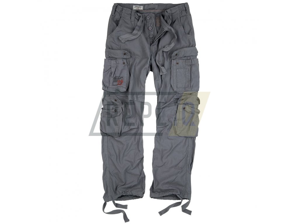 Kalhoty AIRBORNE VINTAGE ŠEDÉ  + Doprava zdarma na další nákup