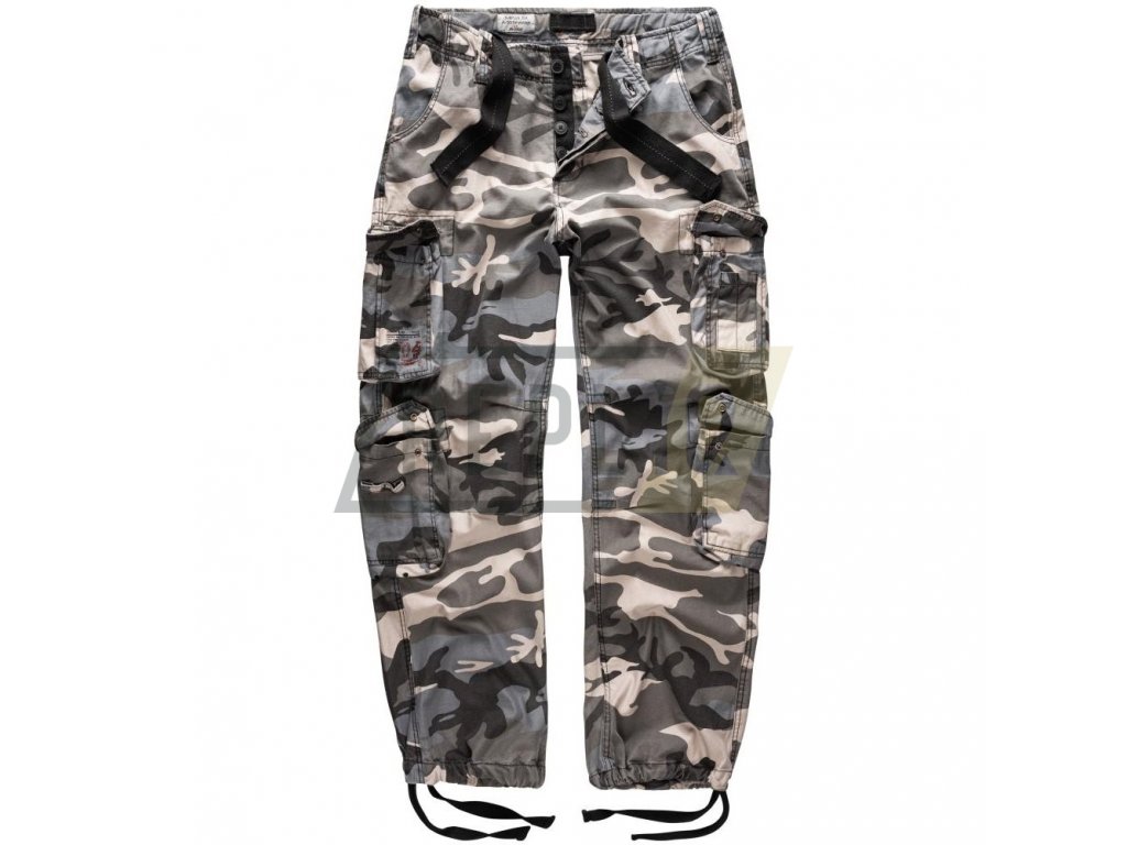 Kalhoty AIRBORNE VINTAGE NIGHT CAMO