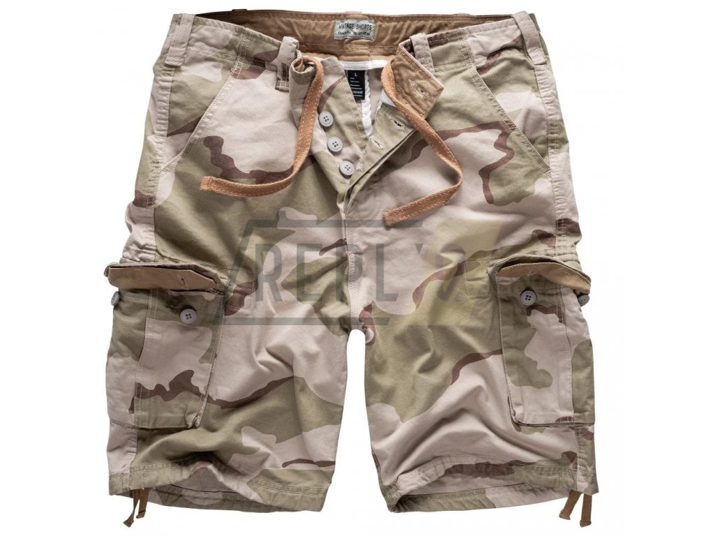 Kraťasy VINTAGE 3-COL DESERT