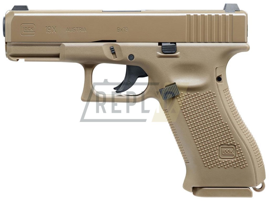 Vzduchová pistole Glock 19X + Voucher na další nákup l REPLIQ.CZ